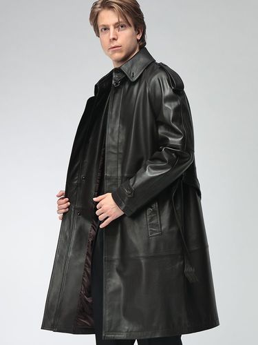 バーバリー　ロンドン　メンズ　コート　50サイズ BURBERRY (バーバリー) メンズ コート マルチカラーチェック フロント