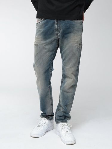 DIESEL (ディーゼル) ロゴ ストレッチ ウエストコード ジップフライ