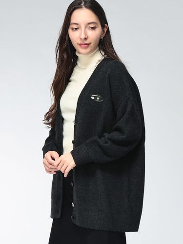 DIESEL (ディーゼル) レディース ニット 長袖 カットアウト オーバルD