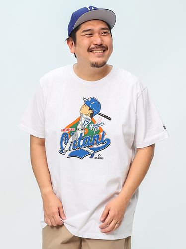 半袖 Tシャツ NEW ERA×MLB ドジャース 背番号プリント トップス クルー