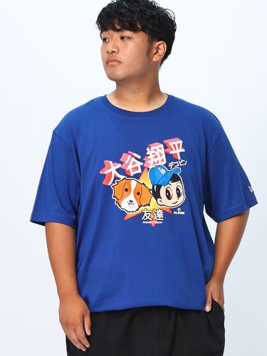 MLB公式 限定　大谷翔平 デコピン　Tシャツ　mサイズ　男女兼用 大谷翔平グッズ 大谷 グッズ 大谷tシャツ オオタニtシャツ