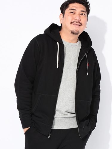 Lサイズ ブラック フルジップパーカー【新品】 フルジップ パーカー 裏起毛 SIMPLE DOME FULL ZIP HOODIE トップス