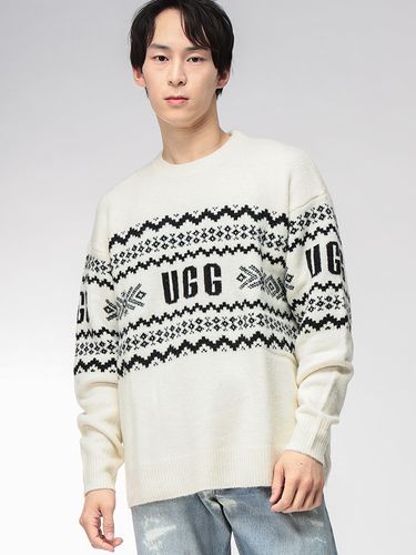 STONE ISLAND (ストーンアイランド) 袖ロゴ クルーネック ニット SOFT