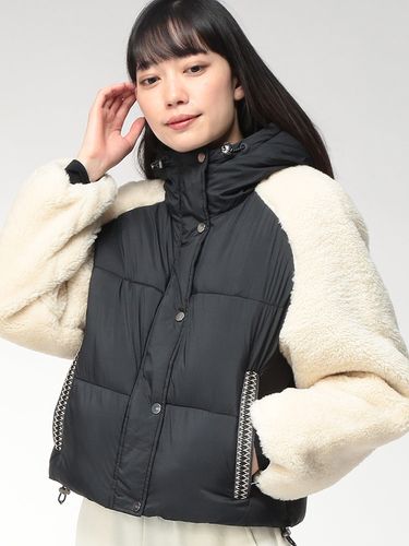 UGG (アグ) ボアコンビ フルジップ パッファー ジャケット MYKAH