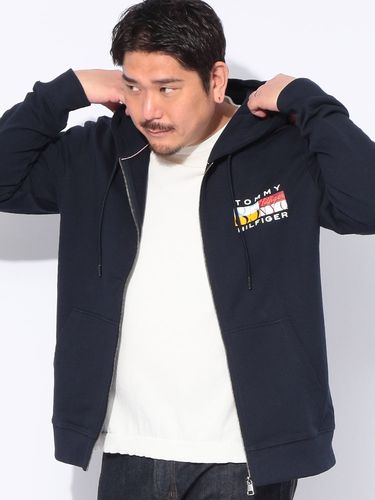 プルオーバー パーカー 裏起毛 フロントライン ポケット付き トップス