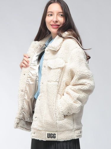 UGG (アグ) ボアコンビ フルジップ パッファー ジャケット MYKAH