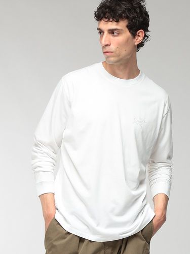 C.P COMPANY (シーピーカンパニー) ロゴプリント クルーネック 長袖 T