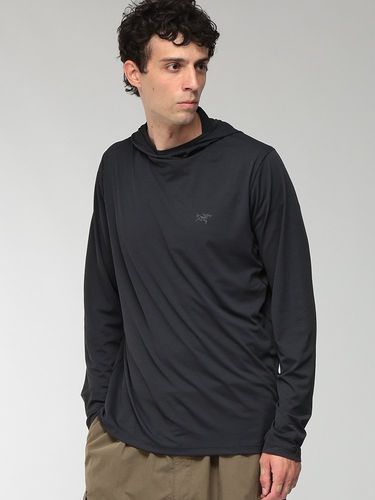 Arc’teryx 長袖　Ｍ ARC'TERYX (アークテリクス) メンズ パーカー 長袖 エンブレム 裏