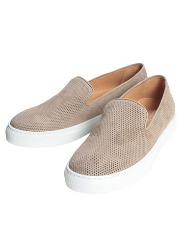 MANOVIE TOSCANE (マノヴィエトスカーネ) メンズ ローファー スエード