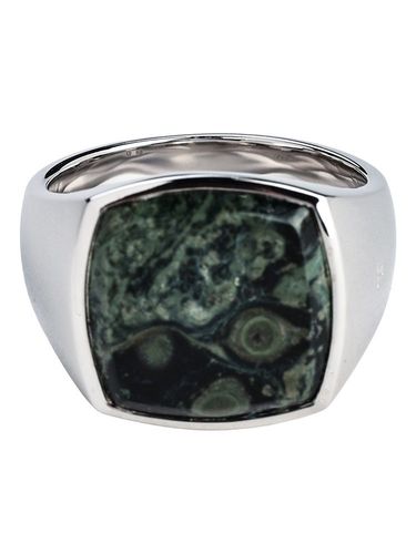 TOM WOOD (トム・ウッド) メンズ リング Cushion Black Onyx ブラック