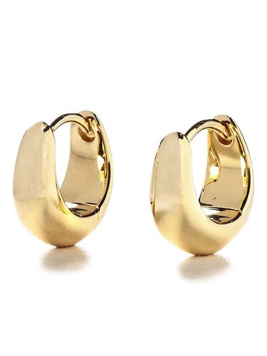 TOM WOOD (トム・ウッド) レディース ピアス Ice Hoops Small Gold