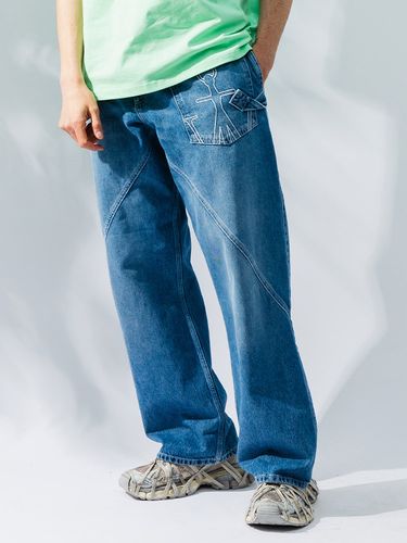 DIESEL (ディーゼル) ウエストコード ジップフライ JOGG ジーンズ D