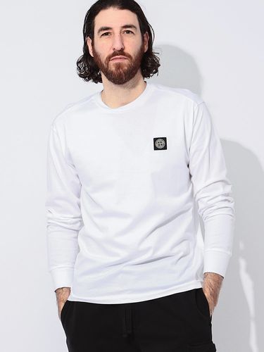 STONE ISLAND (ストーンアイランド) ロゴパッチ 半袖 ポロシャツ