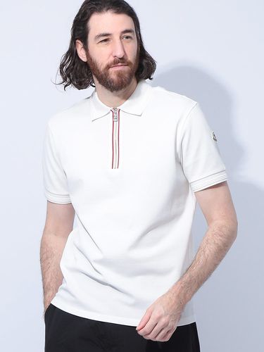 MONCLER (モンクレール) トリコロールライン スナップボタン 半袖