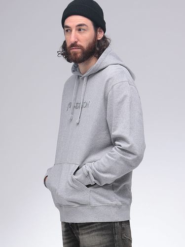 AMI PARIS (アミパリス) ワンポイントロゴ フルジップ パーカー Ami de