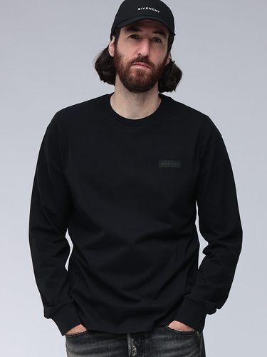 GIVENCHY (ジバンシィ) ロゴグログラン クルーネック 長袖 Tシャツ