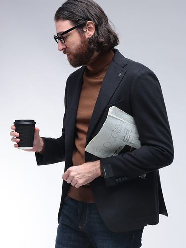 LARDINI (ラルディーニ) ホップサック シングル ジャケット