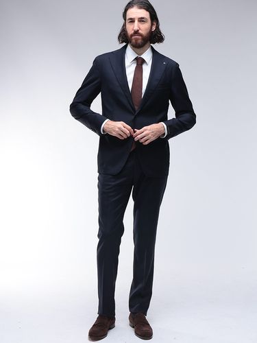 HUGO BOSS (ヒューゴボス) ストレッチウール シングル ノータック