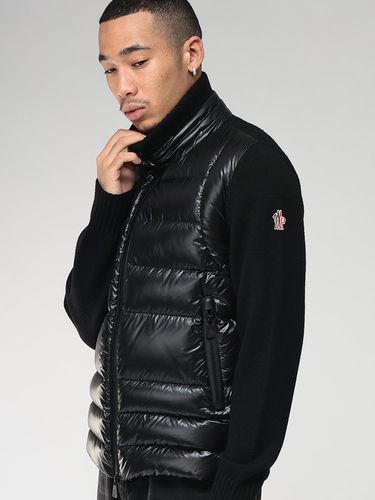 MONCLER (モンクレール) GRENOBLE ニット切り替え フロントダウン