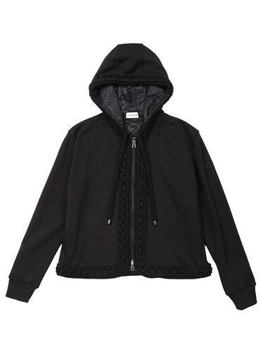 PRADA (プラダ) 立体ロゴ ボックスシルエット クロップドパーカー