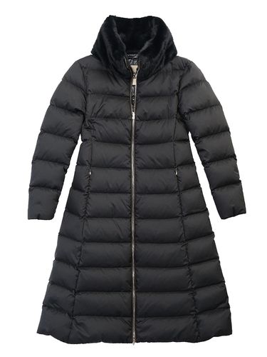 TATRAS⭐︎ダウンベストリバーシブル　大きいサイズフード　ファー黒 タトラス レディース ベスト TATRAS ブランド ダウンベスト アウター