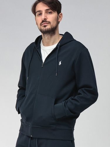 Polo Ralph Lauren ブラック フルジップパーカー【正規品】 POLO RALPH LAUREN (ポロラルフローレン) ワンポイント フルジップ