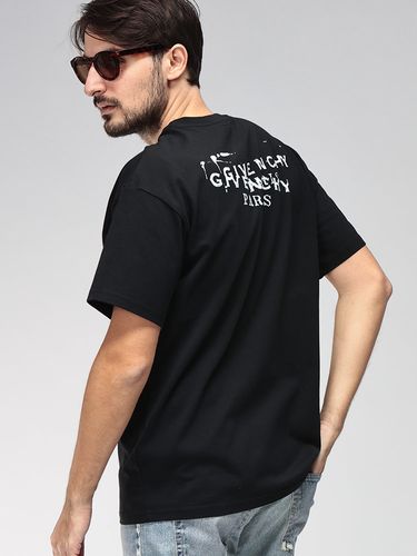 PRADA (プラダ) トライアングル ロゴ プレート クルーネック 半袖 T