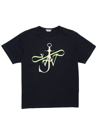 AMI PARIS (アミパリス) ロゴパッチ クルーネック 半袖 Tシャツ メンズ