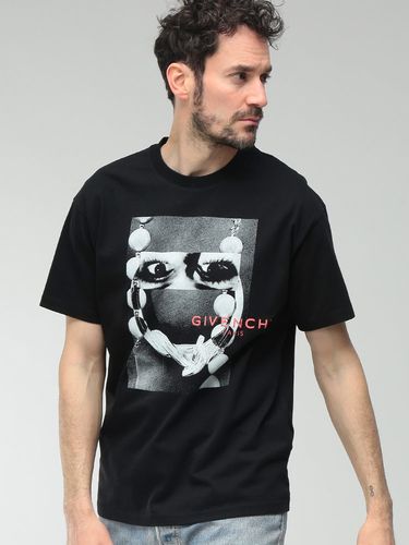 GIVENCHY (ジバンシィ) ロゴグログラン クルーネック 長袖 Tシャツ