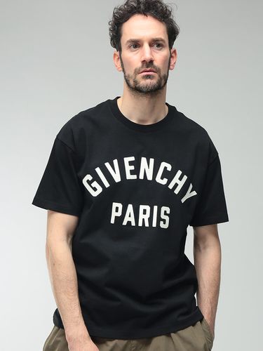 GIVENCHY (ジバンシィ) ロゴグログラン クルーネック 長袖 Tシャツ