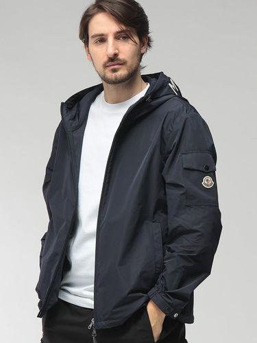 MONCLER (モンクレール) フロントトリコロールライン ダウンジャケット