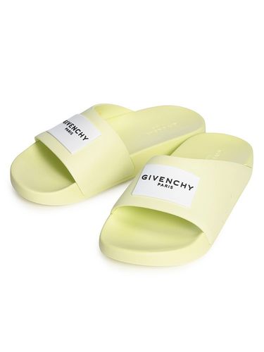 MONCLER (モンクレール) トリコロール スライドサンダル BASILE SLIDES