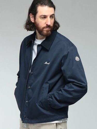 MONCLER (モンクレール) メンズ ナイロンパーカー ボーダーワッペン