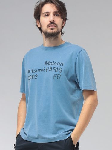 Maison Kitsune (メゾン キツネ) メンズ Tシャツ 半袖 ロゴ バック