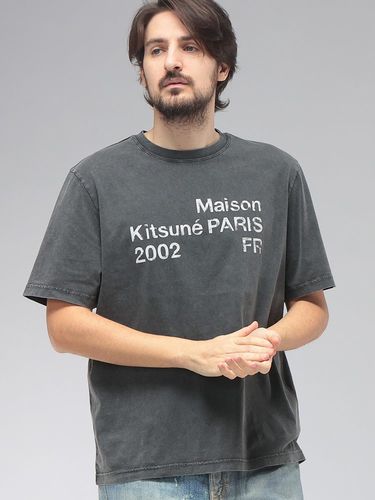 Maison Kitsune (メゾン キツネ) メンズ Tシャツ 半袖 ロゴ バック