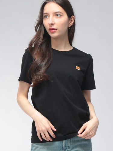 メゾンドキツネ　レディース Tシャツ Maison Kitsune (メゾン キツネ) レディース Tシャツ 半袖 ダメージ