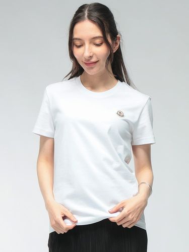 BURBERRY Tシャツ BURBERRY (バーバリー) ロゴ チェックラベル クルーネック コットン