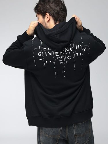 AMIRI (アミリ) ロゴ プリント ポケット スウェット プルオーバー