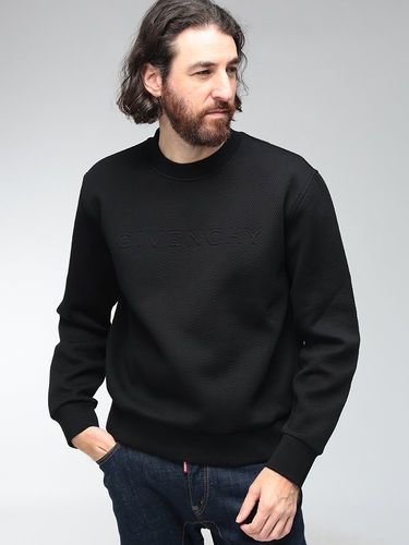 GIVENCHY (ジバンシィ) メンズ トレーナー キルテッドロゴ