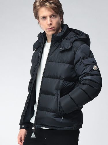MONCLER (モンクレール) 撥水ナイロン ダブルフード ショートダウン