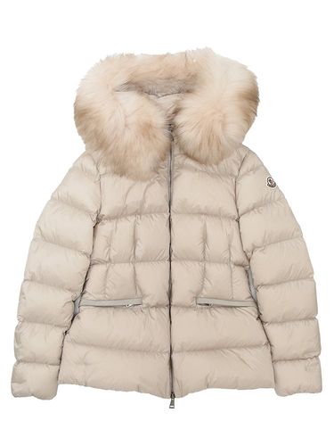 MONCLER (モンクレール) レディース ダウンジャケット ロゴ クロップド