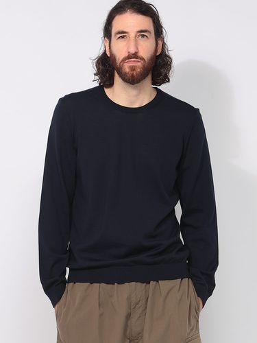 Maison Kitsune (メゾン キツネ) ウール×カシミヤ混 リブ編み 刺繍