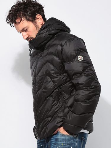 モンクレール LAN ダウンジャケット キルティング ワッペン ベージュ 0 MONCLER モンクレール HUPPE JACKET ダウンジャケット ヒュッペ