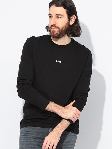 EMPORIO ARMANI (エンポリオアルマーニ) エンボス イーグルロゴ 長袖 T