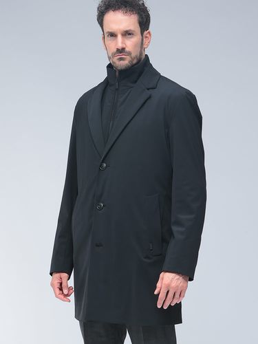 LARDINI (ラルディーニ) ウール ステンカラー コート
