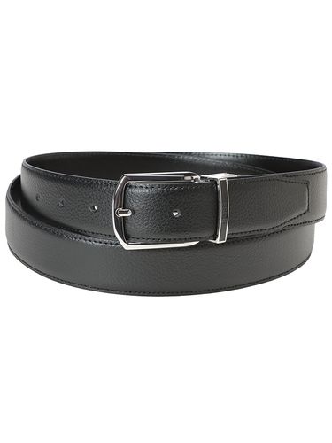 DIESEL (ディーゼル) プルアップレザー Dロゴ バックル留め ベルト 1DR