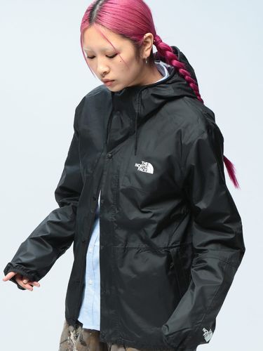 THE NORTH FACE (ザ ノースフェイス) ナイロン ロゴプリント ダブル
