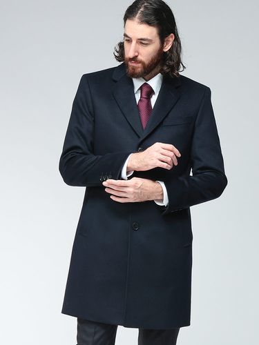 HUGO BOSS (ヒューゴボス) カシミヤ混 シングル チェスターコート