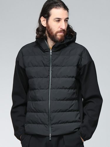 TATRAS (タトラス) フード着脱 ジャージ切替 コンビネーション ダウン