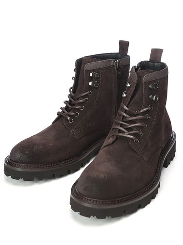 TOD'S (トッズ) スエード フリンジ モカシンブーツ レザー 本革